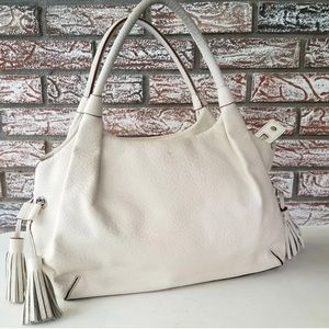 KATE SPADE Women's Ivory Leather Handbag